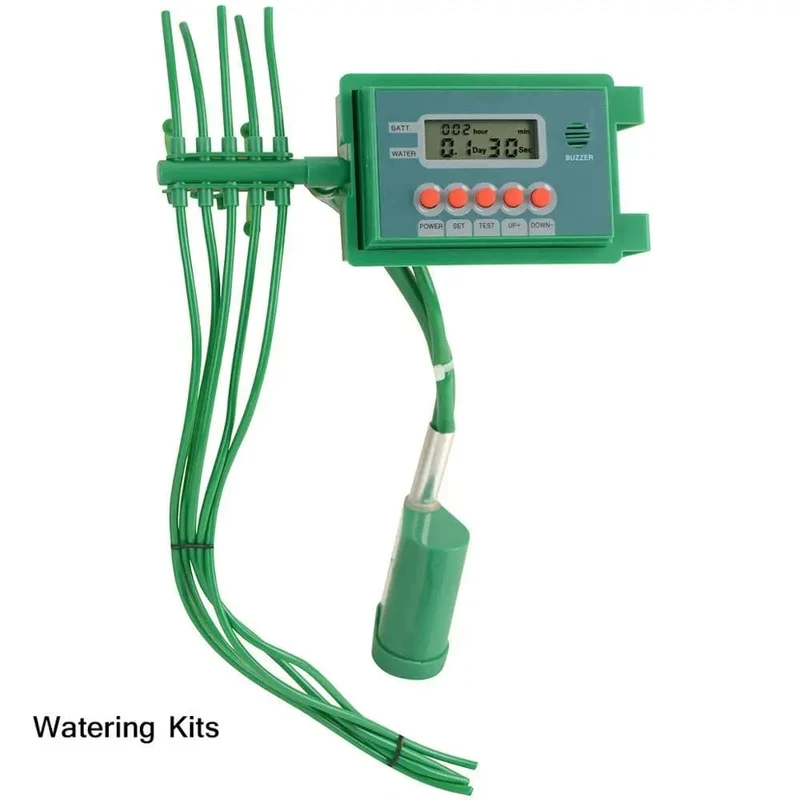 Garten Automatische Pumpe Tropfbewässerung Bewässerung Kits System Sprinkler mit Smart Water Timer Controller für Bonsai, Pflanze #22018A