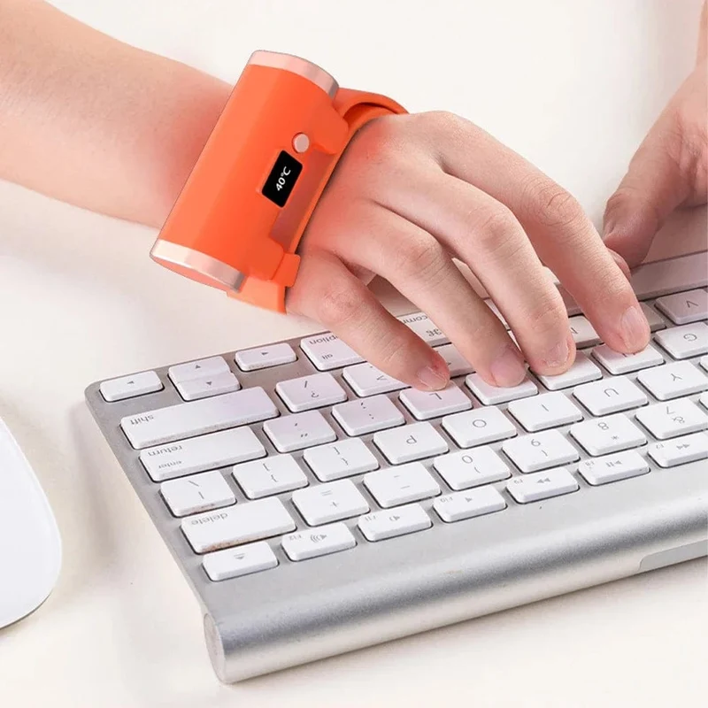 2000mAh Handwärmer Armband Winter Handwärmer Tasche Reise Schnelle Heizung USB Aufladbare Haushalt Outdoor Handlich Warm