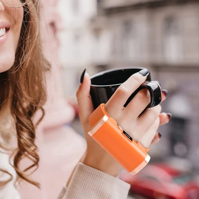 2000mAh Handwärmer Armband Winter Handwärmer Tasche Reise Schnelle Heizung USB Aufladbare Haushalt Outdoor Handlich Warm