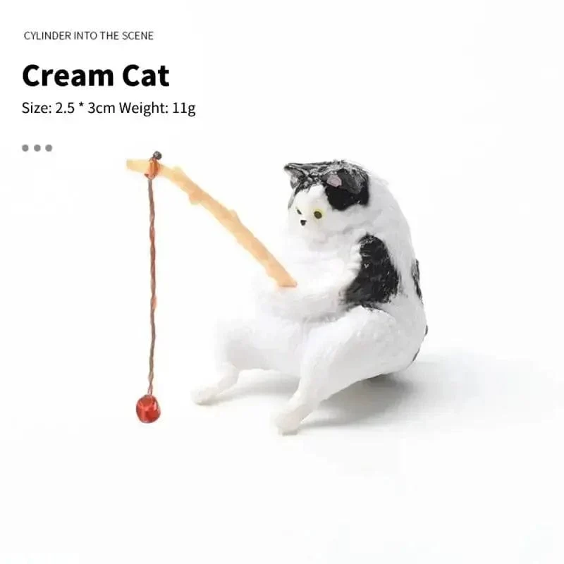 Kreative Aquarium Dekoration 8 Stil Kleine Angeln Katze Aquarium Zubehör Landschaftsbau Ornament Aquarium Zubehör Diy