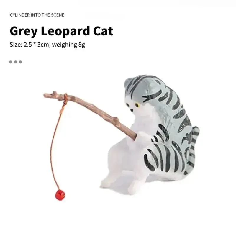 Kreative Aquarium Dekoration 8 Stil Kleine Angeln Katze Aquarium Zubehör Landschaftsbau Ornament Aquarium Zubehör Diy