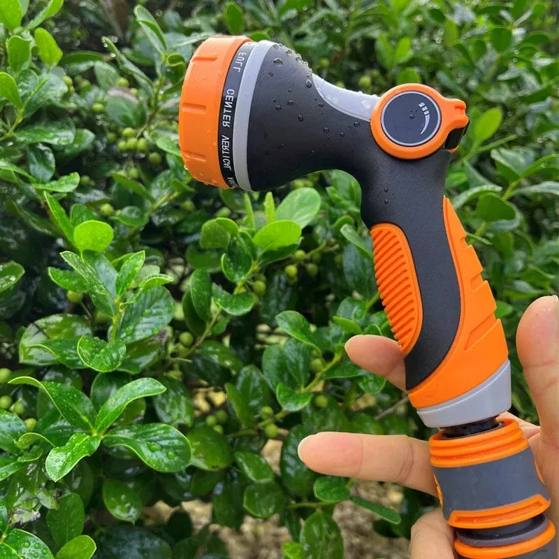 Hochdruck-Wasserpistole, Bewässerungspistole für den Garten, Bewässerungspistole für Pflanzen, tragbare Hochdruckreiniger-Pistole für die Autowäsche und Bodenreinigung