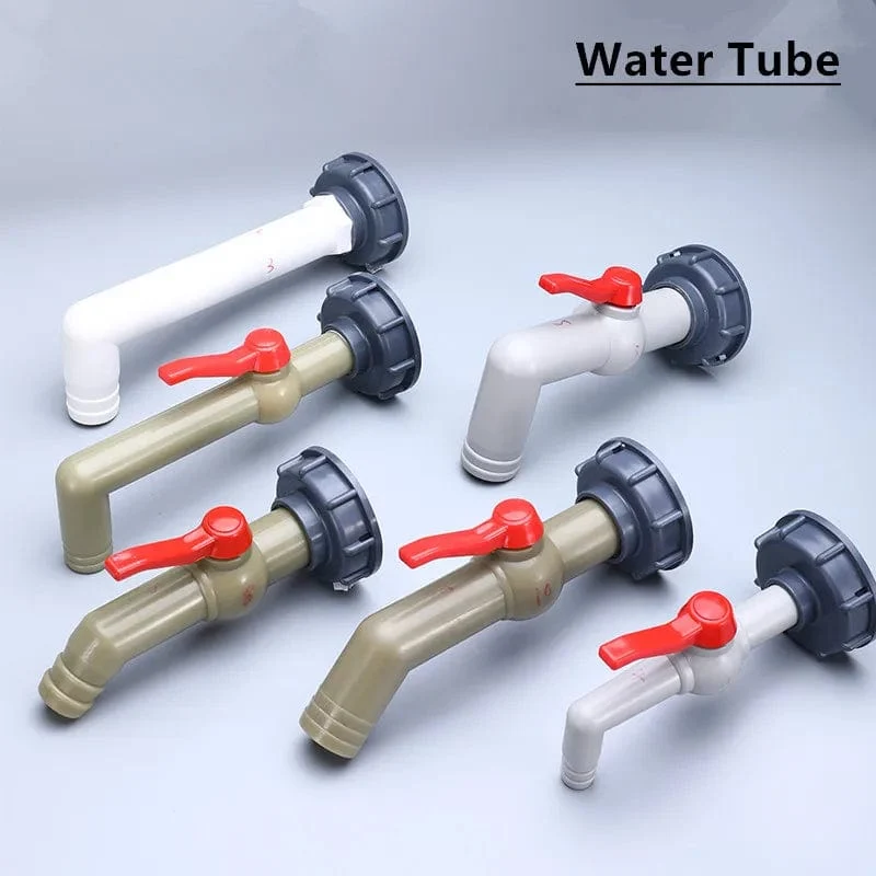 IBC-Tankadapter, Wasserwürfel-Ventilarmaturen, Gartenbewässerungsanschluss, einfach zu verwendende Schlauchschalterhähne, hohe Qualität