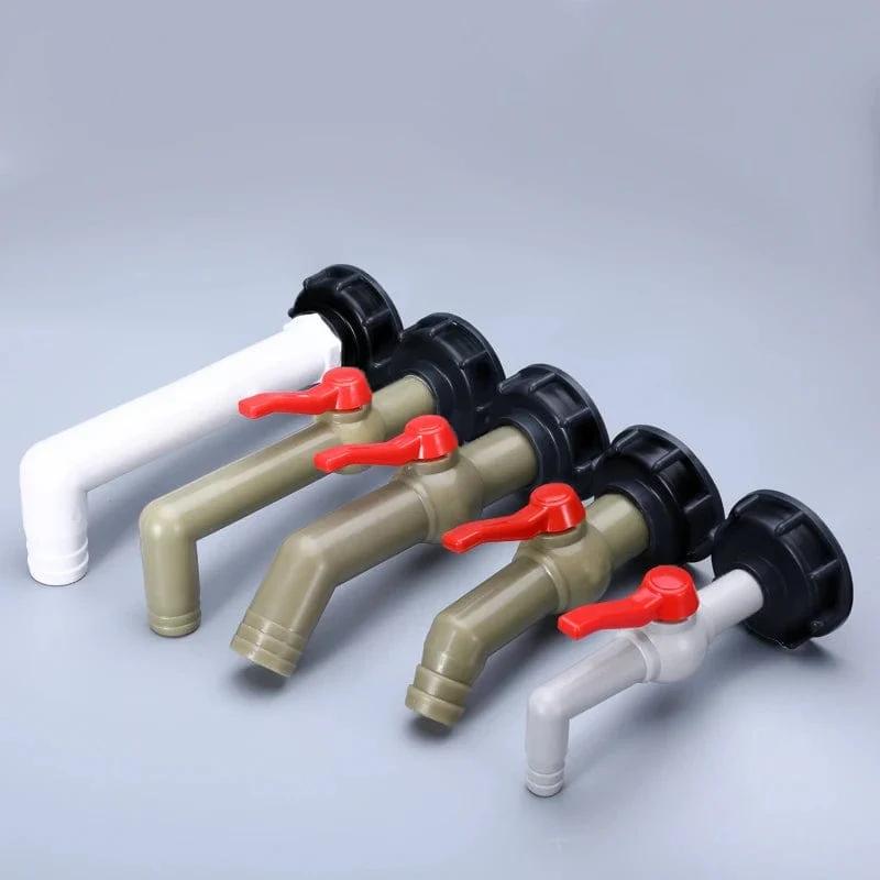 IBC-Tankadapter, Wasserwürfel-Ventilarmaturen, Gartenbewässerungsanschluss, einfach zu verwendende Schlauchschalterhähne, hohe Qualität
