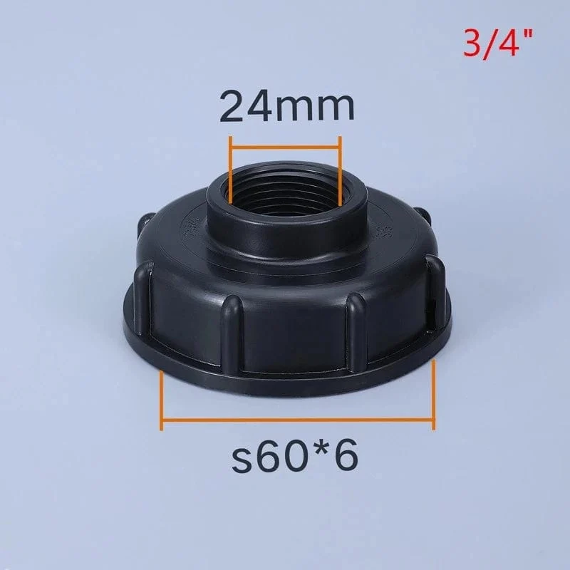 IBC-Tankadapter, Wasserwürfel-Ventilarmaturen, Gartenbewässerungsanschluss, einfach zu verwendende Schlauchschalterhähne, hohe Qualität
