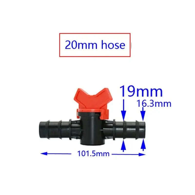 1/2 3/4 Gartenschlauchhahn DN15 DN20 Bewässerungswasserventil 16 mm 20 mm 25 mm Gartenschlauch Wasserstopp Anschlusskräne 1 Stück