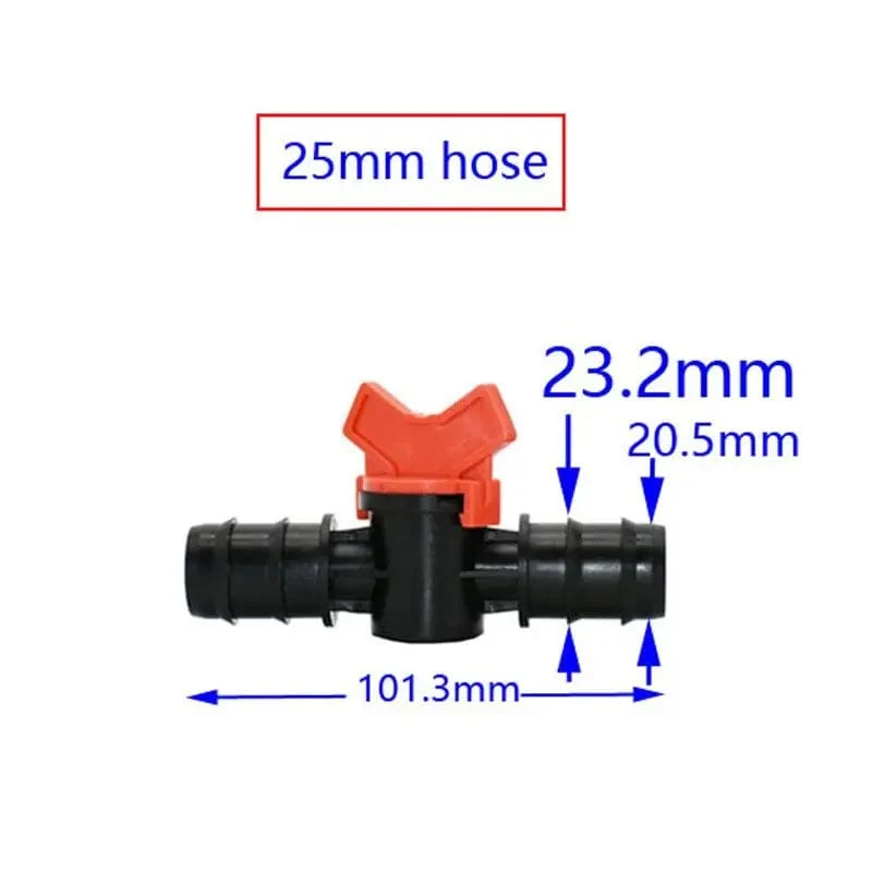 1/2 3/4 Gartenschlauchhahn DN15 DN20 Bewässerungswasserventil 16 mm 20 mm 25 mm Gartenschlauch Wasserstopp Anschlusskräne 1 Stück