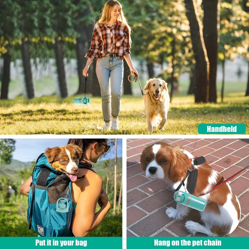 Haustiertoilette Tragbarer Outdoor-Müllsack, Hundetoilette Sechs-Klauen-Schaufel-Kotspender