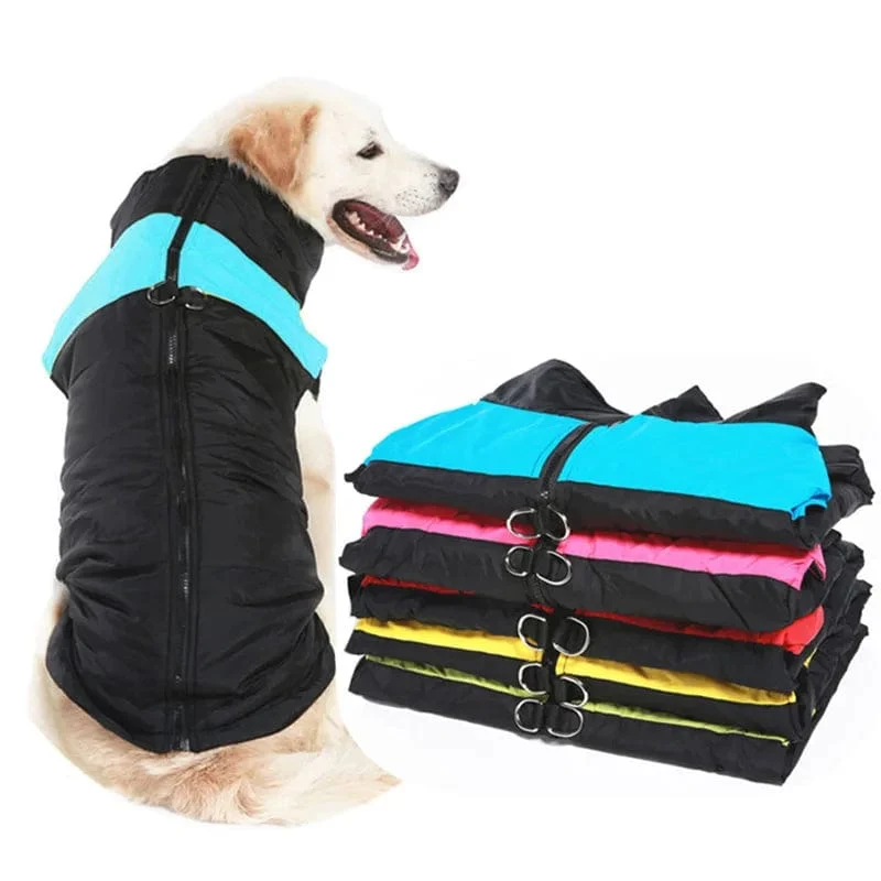 Winter Haustier Hund Kleidung Warme Große Hund Mantel Welpen Kleidung Wasserdichte Haustier Weste Jacke Für Small Medium Large Hunde Golden Retriever