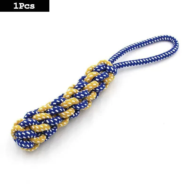 1PC Hund Spielzeug Karotte Knoten Seil Ball Baumwolle Seil Hantel Welpen Reinigung Zähne Kauen Spielzeug Langlebige Geflochtene Biss beständig Pet Liefert