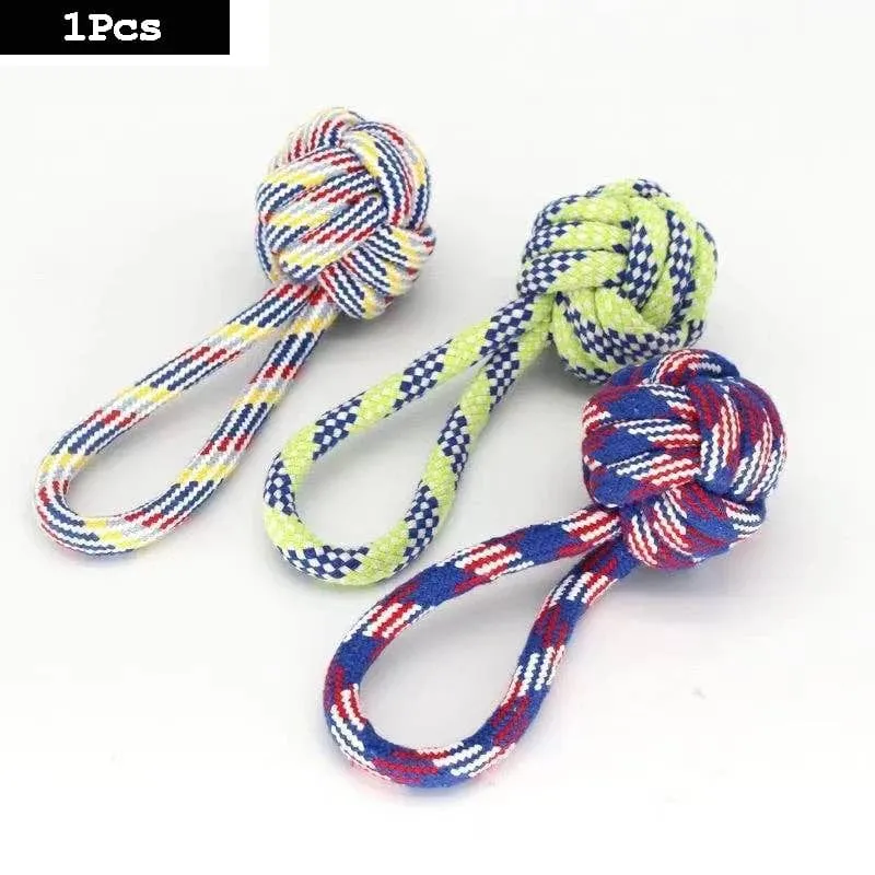1PC Hund Spielzeug Karotte Knoten Seil Ball Baumwolle Seil Hantel Welpen Reinigung Zähne Kauen Spielzeug Langlebige Geflochtene Biss beständig Pet Liefert