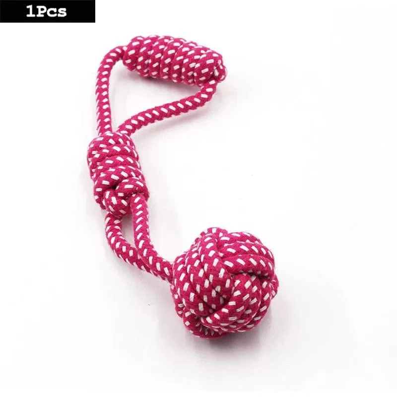 1PC Hund Spielzeug Karotte Knoten Seil Ball Baumwolle Seil Hantel Welpen Reinigung Zähne Kauen Spielzeug Langlebige Geflochtene Biss beständig Pet Liefert