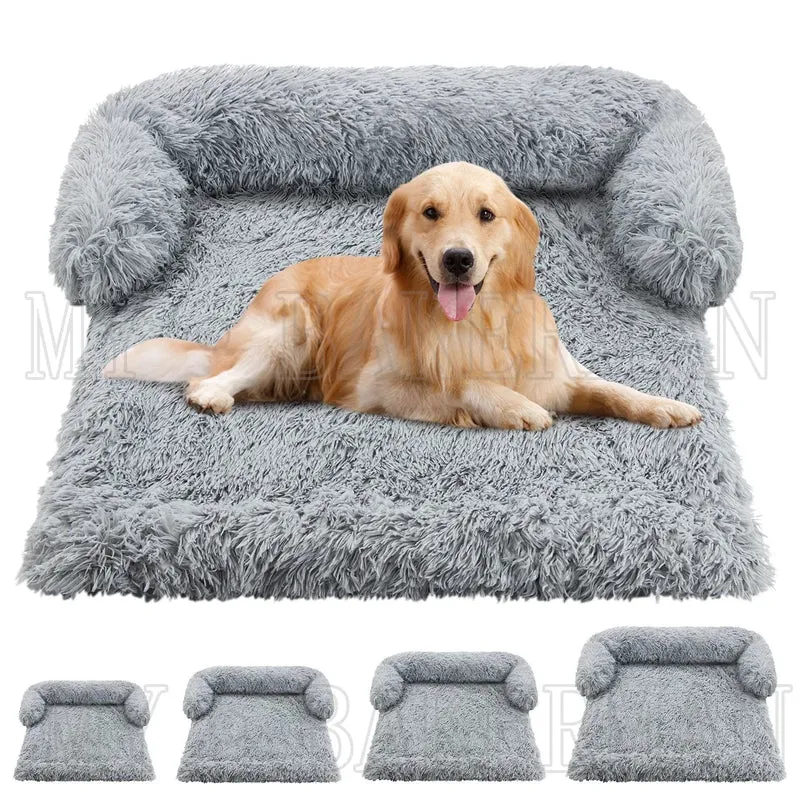 VIP Große Hunde Schlafsofa Waschbar Winter Warm Katze Bett Matte Sofas Auto Boden Möbel Schutz