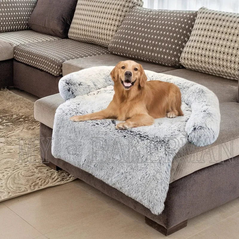 VIP Große Hunde Schlafsofa Waschbar Winter Warm Katze Bett Matte Sofas Auto Boden Möbel Schutz