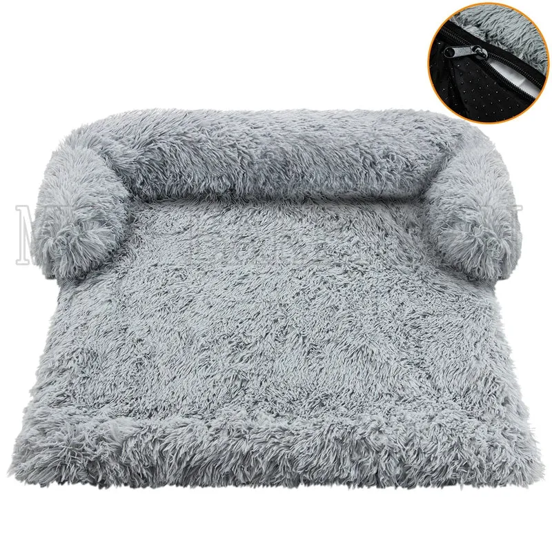 VIP Große Hunde Schlafsofa Waschbar Winter Warm Katze Bett Matte Sofas Auto Boden Möbel Schutz