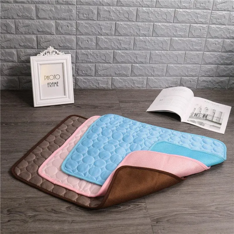 Kühlmatte für Hunde, Sommerunterlage, Haustiermatte, Bett für Hunde, Katzendecke, Sofa, atmungsaktiv, für den Sommer, waschbar, Heimtierbedarf, Zubehör
