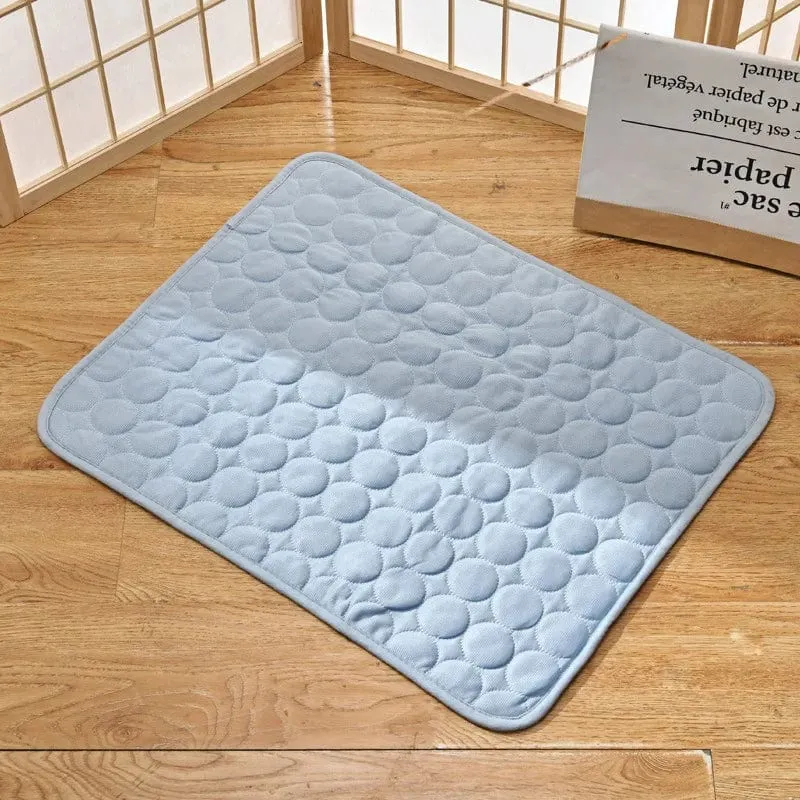 Kühlmatte für Hunde, Sommerunterlage, Haustiermatte, Bett für Hunde, Katzendecke, Sofa, atmungsaktiv, für den Sommer, waschbar, Heimtierbedarf, Zubehör