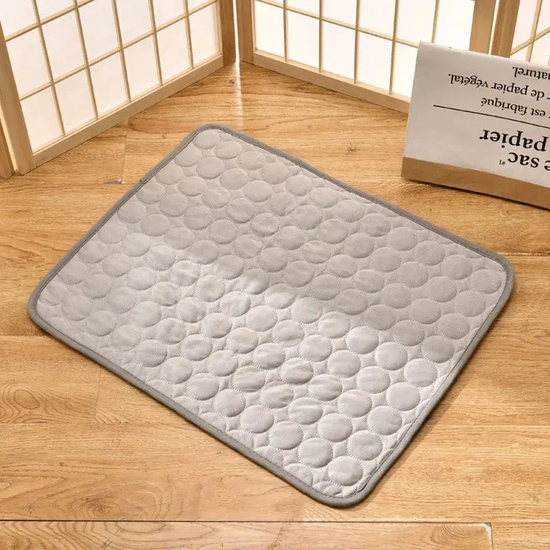 Kühlmatte für Hunde, Sommerunterlage, Haustiermatte, Bett für Hunde, Katzendecke, Sofa, atmungsaktiv, für den Sommer, waschbar, Heimtierbedarf, Zubehör