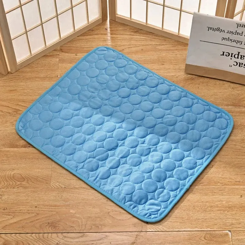 Kühlmatte für Hunde, Sommerunterlage, Haustiermatte, Bett für Hunde, Katzendecke, Sofa, atmungsaktiv, für den Sommer, waschbar, Heimtierbedarf, Zubehör