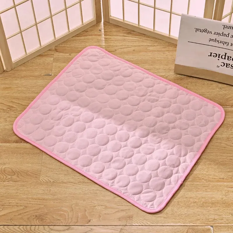 Kühlmatte für Hunde, Sommerunterlage, Haustiermatte, Bett für Hunde, Katzendecke, Sofa, atmungsaktiv, für den Sommer, waschbar, Heimtierbedarf, Zubehör