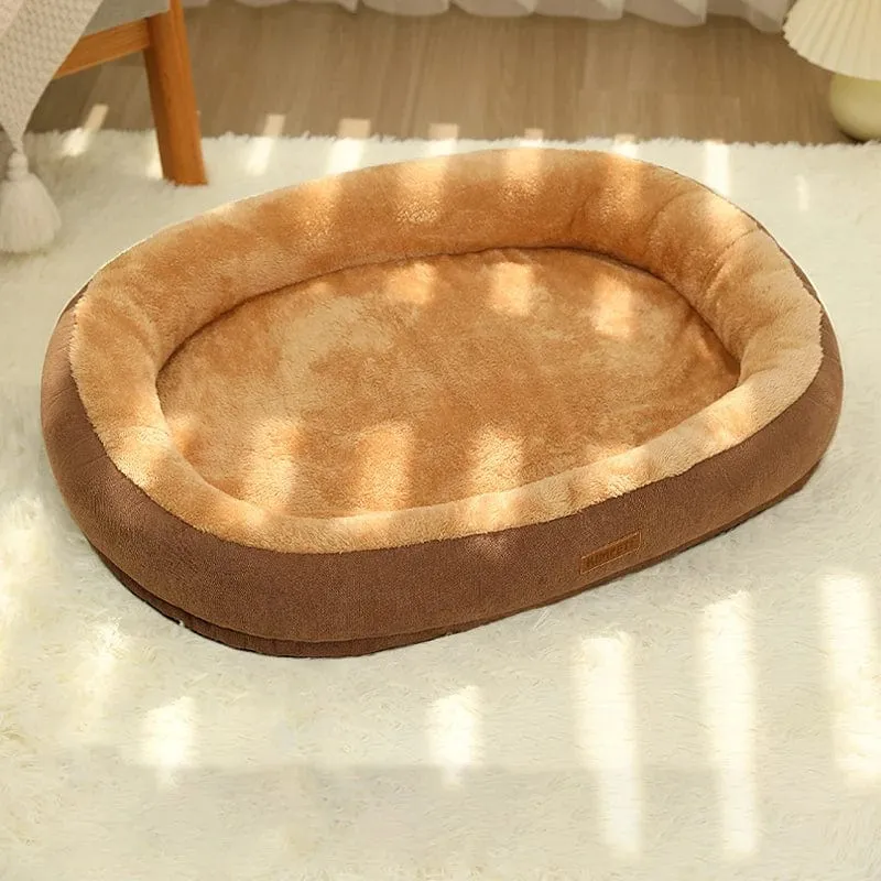 Kimpets Katzenbett Hundebett Haustierbett Zwinger Rutschfester Winter Warmer kleiner Hundezwinger Schlafen Abgenommen Gewaschen Weiches Welpenkissen Katzenbedarf