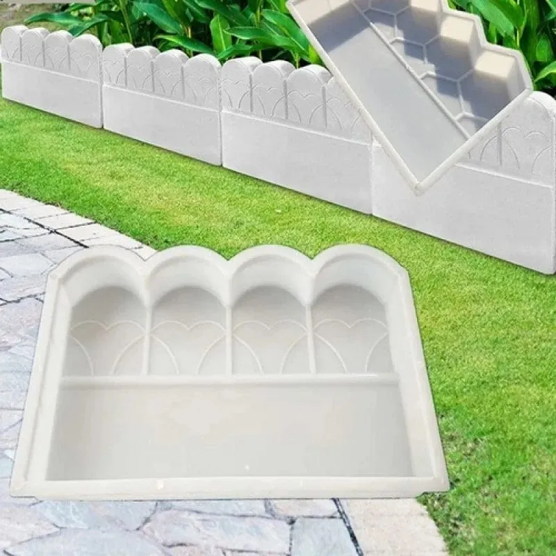 Stein Ziegel Pfad Form Garten Gebäude Zubehör Kunststoff Herstellung DIY Fischteich Pflaster Form Hause Wand Zaun Straße Beton Form