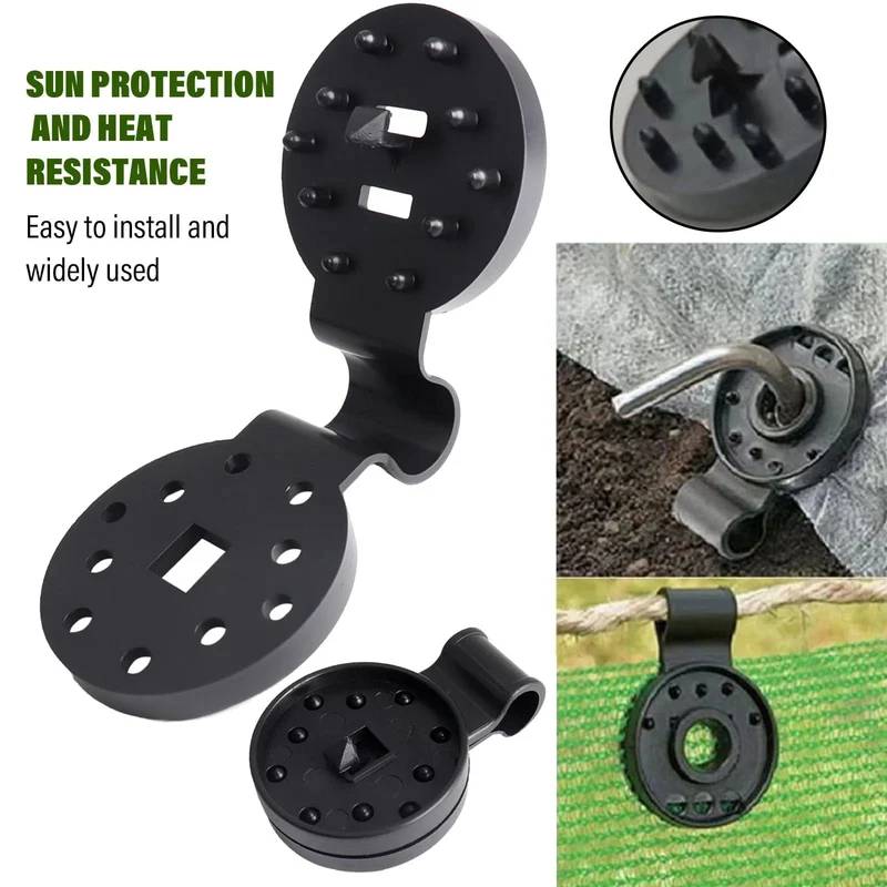 Schattentuch-Clips, Kunststoff-Clips, Outdoor-Netz-Clip, Camping-Gartenwerkzeug, Gartengebäude, Zaunklemmen, Netzfixierungsklemme, Markisenhaken
