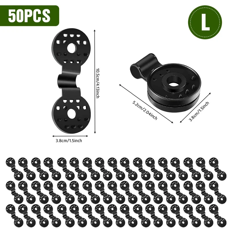 Schattentuch-Clips, Kunststoff-Clips, Outdoor-Netz-Clip, Camping-Gartenwerkzeug, Gartengebäude, Zaunklemmen, Netzfixierungsklemme, Markisenhaken