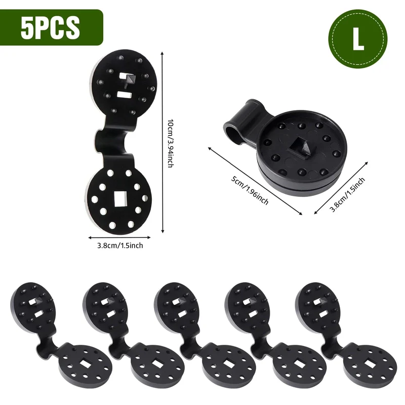 Schattentuch-Clips, Kunststoff-Clips, Outdoor-Netz-Clip, Camping-Gartenwerkzeug, Gartengebäude, Zaunklemmen, Netzfixierungsklemme, Markisenhaken