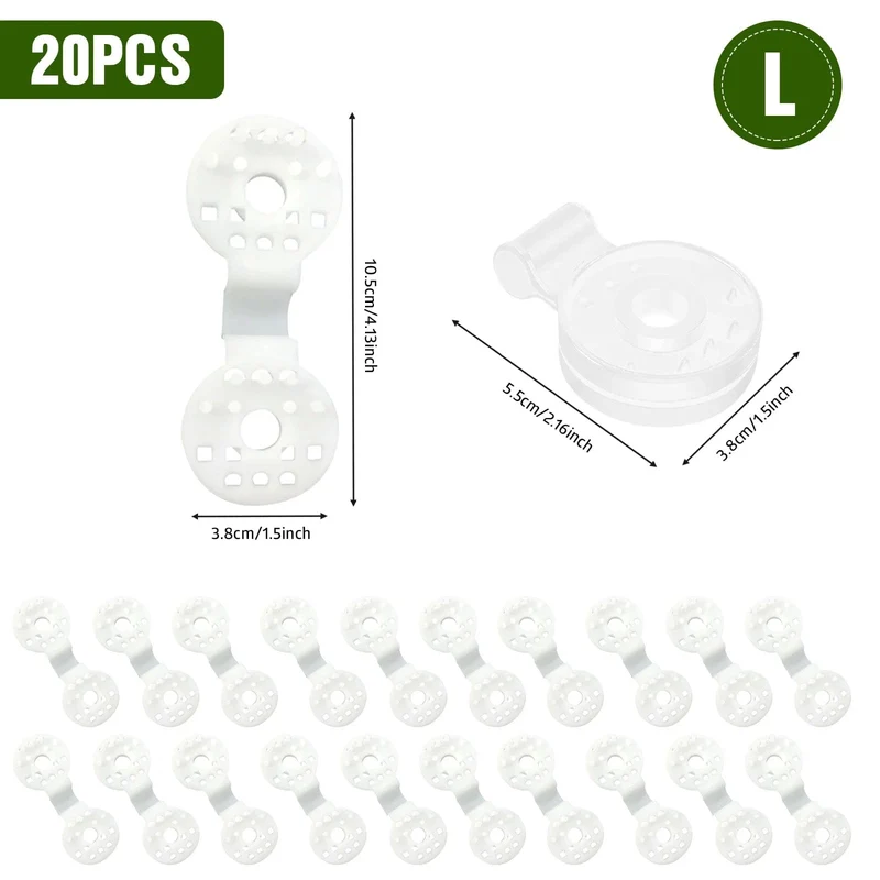Schattentuch-Clips, Kunststoff-Clips, Outdoor-Netz-Clip, Camping-Gartenwerkzeug, Gartengebäude, Zaunklemmen, Netzfixierungsklemme, Markisenhaken