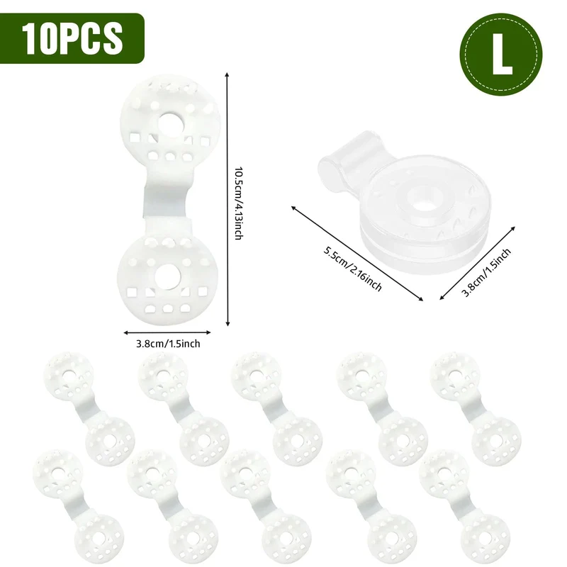 Schattentuch-Clips, Kunststoff-Clips, Outdoor-Netz-Clip, Camping-Gartenwerkzeug, Gartengebäude, Zaunklemmen, Netzfixierungsklemme, Markisenhaken