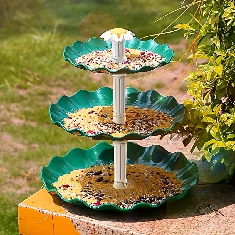1 Stück Solar-Vogelbadbrunnen, Vogelbad mit 3.5 W Solarwasserpumpe, 1.5 W Scheibenbrunnen, abnehmbarer DIY-Solarbrunnen für Vogelbad, Terrasse, Garten, Außenbereich