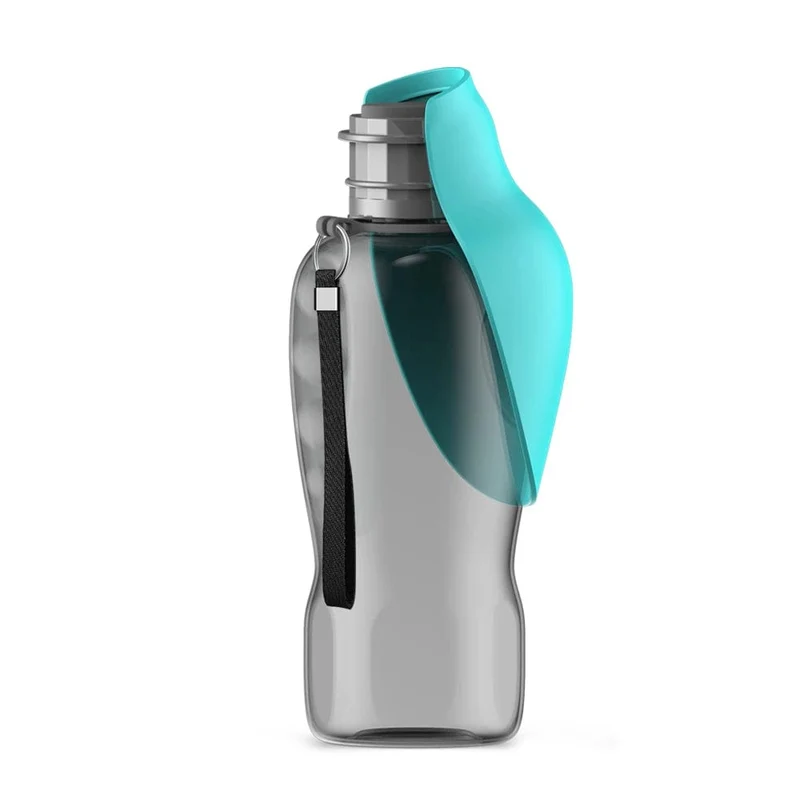 800ml Tragbare Hundewasserflasche für große Hunde Haustier Outdoor-Reisen Wandern Spazieren Faltbarer Trinknapf Golden Retriever Zubehör