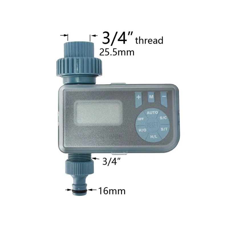 5-50M Automatisches Gartenbewässerungssystem DIY Timer Wassertropfbewässerungssystem Pflanzenbewässerungsset Rote Tropfer Set