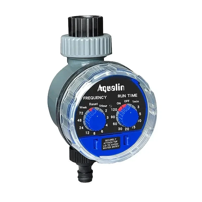 Gartenbewässerungs-Timer, Kugelhahn/Magnetventil, Bewässerungssteuerung, Hausgarten, automatische Bewässerung, elektronisches Ventil