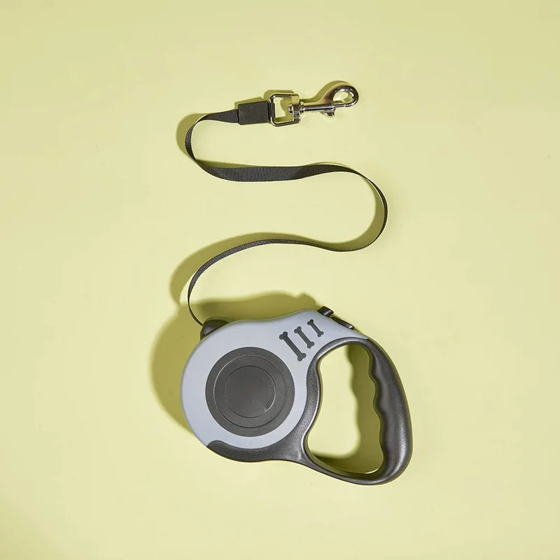 3 m 5 m Hundeleine für kleine Hunde, Katzen, automatisch einziehbare, langlebige Nylonleine, Welpen, Outdoor, Reisen, Spazierengehen, Wandern, Zugseil