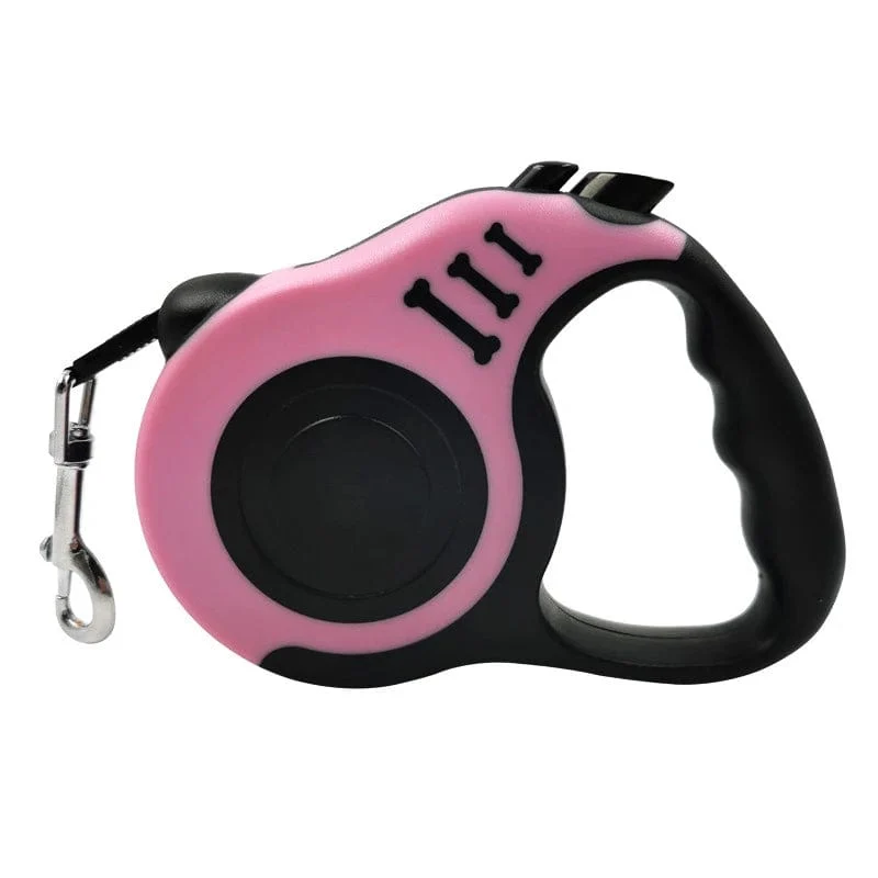3 m 5 m Hundeleine für kleine Hunde, Katzen, automatisch einziehbare, langlebige Nylonleine, Welpen, Outdoor, Reisen, Spazierengehen, Wandern, Zugseil