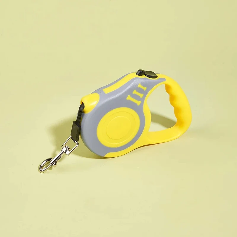 3 m 5 m Hundeleine für kleine Hunde, Katzen, automatisch einziehbare, langlebige Nylonleine, Welpen, Outdoor, Reisen, Spazierengehen, Wandern, Zugseil