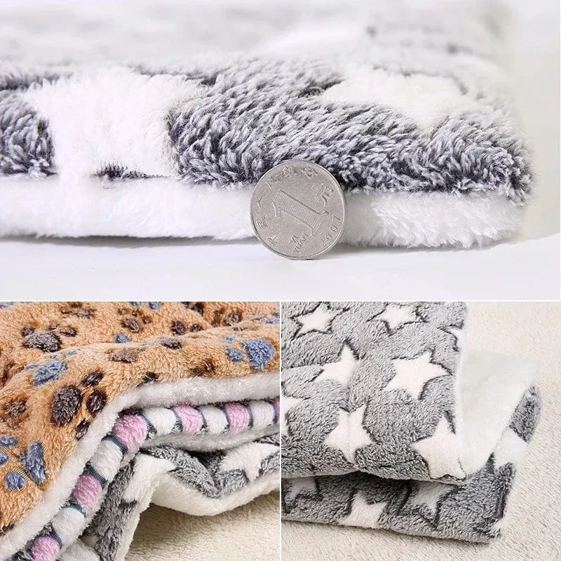 Hundebett, verdickte Hundematte, weiche Fleece-Unterlage für Haustiere, Decke, Bettmatte, Kissen, Heim, waschbarer Teppich, warm halten, Haustierbedarf, Cama Perro