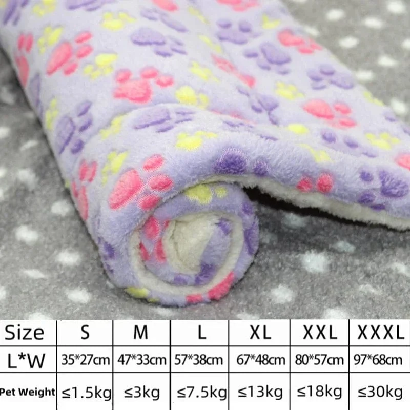 Hundebett, verdickte Hundematte, weiche Fleece-Unterlage für Haustiere, Decke, Bettmatte, Kissen, Heim, waschbarer Teppich, warm halten, Haustierbedarf, Cama Perro