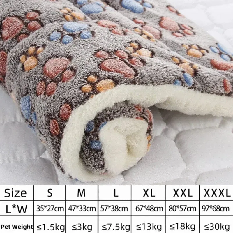 Hundebett, verdickte Hundematte, weiche Fleece-Unterlage für Haustiere, Decke, Bettmatte, Kissen, Heim, waschbarer Teppich, warm halten, Haustierbedarf, Cama Perro