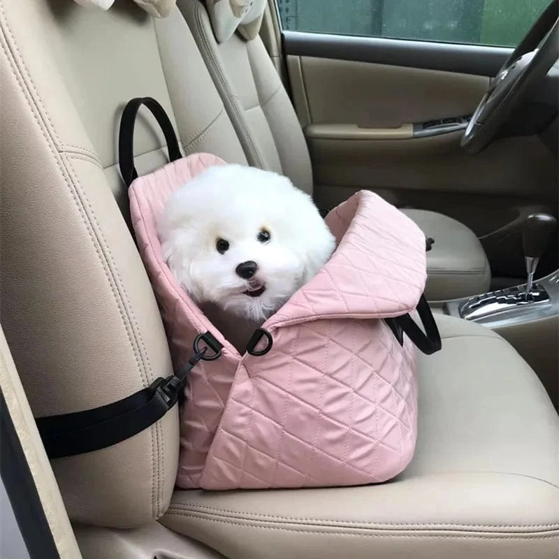 Autositz-Schutztasche für Hunde und Katzen, tragbar, weicher Stoff, Tragetasche für Hunde und Katzen, für Reisen, warme Umhängetasche, Hundebedarf