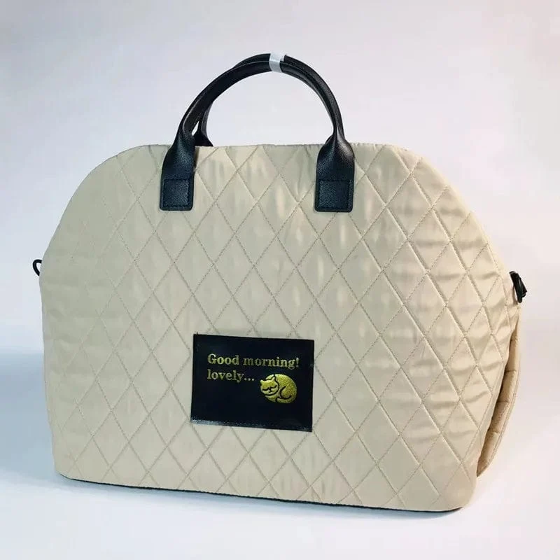 Autositz-Schutztasche für Hunde und Katzen, tragbar, weicher Stoff, Tragetasche für Hunde und Katzen, für Reisen, warme Umhängetasche, Hundebedarf