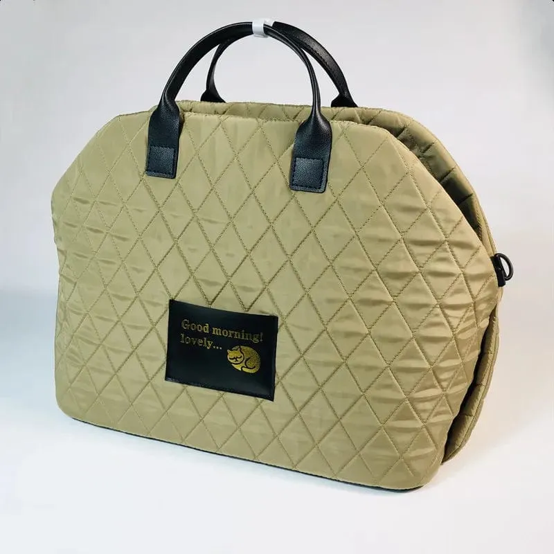 Autositz-Schutztasche für Hunde und Katzen, tragbar, weicher Stoff, Tragetasche für Hunde und Katzen, für Reisen, warme Umhängetasche, Hundebedarf