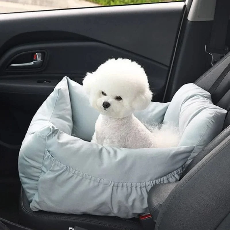 2-in-1-Hundetragetasche, zusammenklappbar, fürs Auto, sicherer Transport, Welpentasche, Auto-Reisezubehör, wasserdicht, Hundesitztasche, Korb