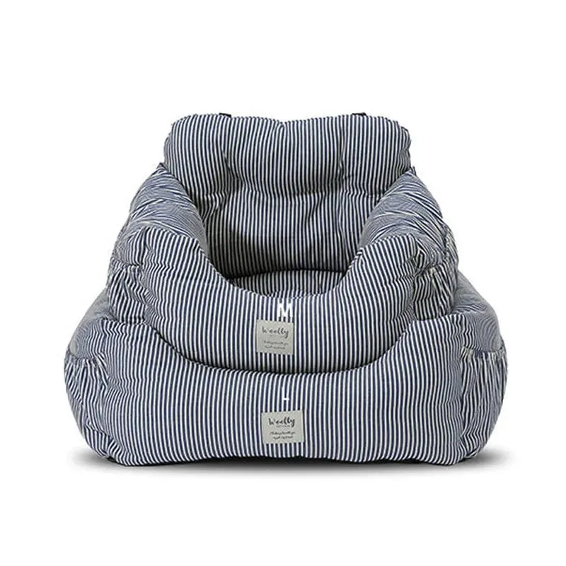 2-in-1-Hundetragetasche, zusammenklappbar, fürs Auto, sicherer Transport, Welpentasche, Auto-Reisezubehör, wasserdicht, Hundesitztasche, Korb