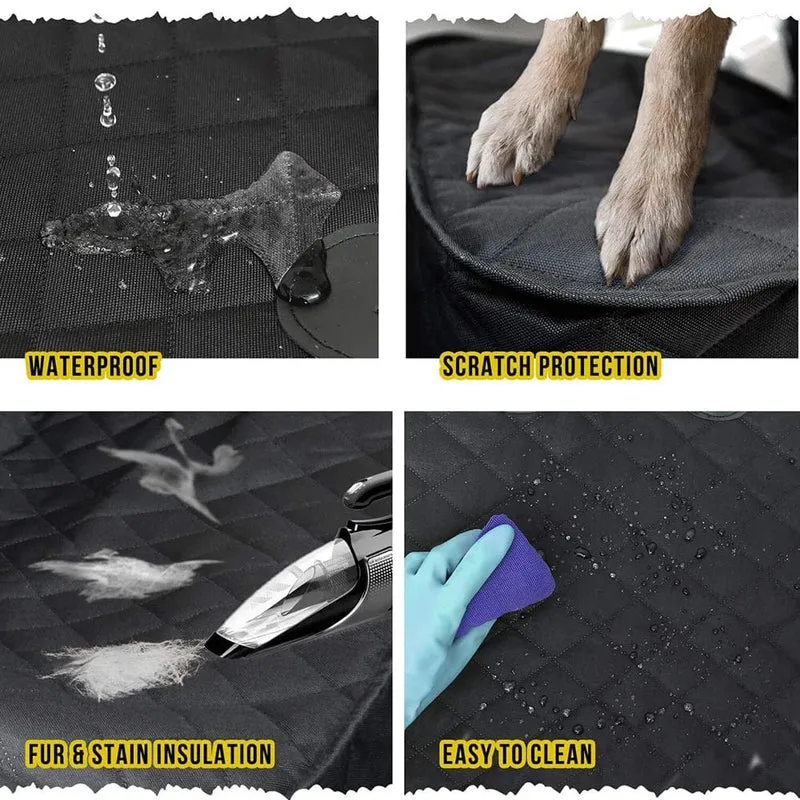 Autositzbezüge für Hunde, 100 % wasserdicht, für Haustiere, Katzen und Hunde, Transportmatte, Sitzbezug für den Vordersitz von Autos, LKWs und SUVs