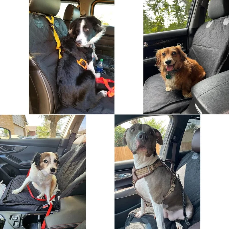 Autositzbezüge für Hunde, 100 % wasserdicht, für Haustiere, Katzen und Hunde, Transportmatte, Sitzbezug für den Vordersitz von Autos, LKWs und SUVs