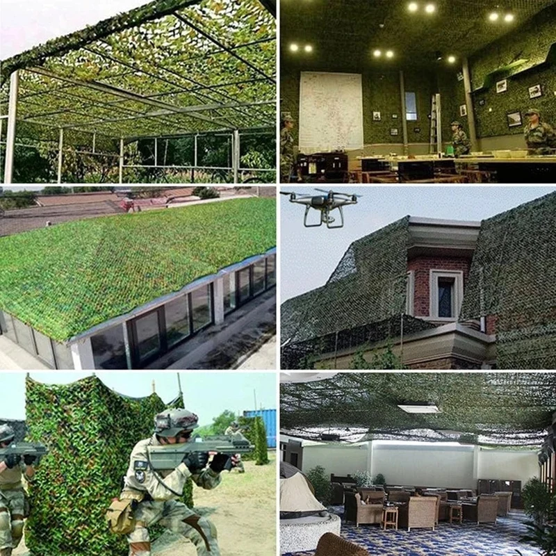 Militärisches Tarnnetz Jagdtarnnetz Sonnenschutz Party Camping Auto Zelt Weiß Grün Digital Wüste Dschungel Tarnnetz