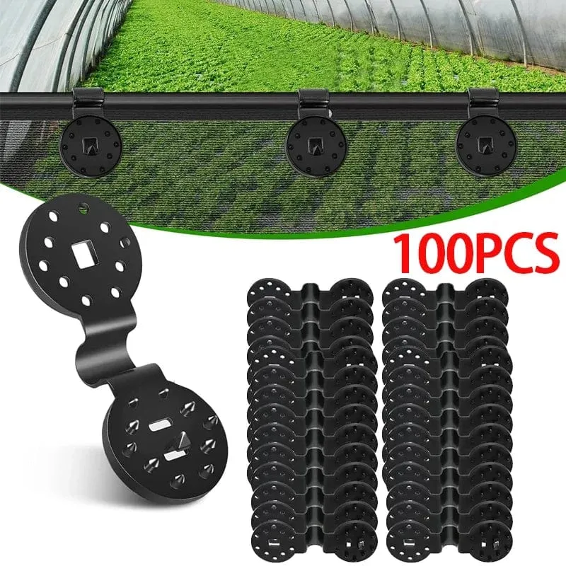 Schattentuch-Clips, Kunststoff-Clips, Outdoor-Netz-Clip, Camping-Gartenwerkzeug, Gartengebäude, Zaunklemmen, Netzfixierungsklemme, Markisenhaken